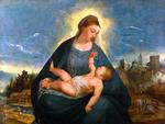 欧洲12-19世纪油画一_ASOLA Bernardino da- The Madonna and Child